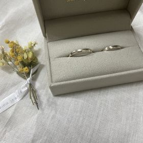 【mina.jewelry(ミナジュエリー)の口コミ】 もともとキラキラしていない指輪を探していて、お店をいくつかまわっても…