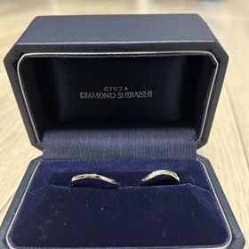 【銀座ダイヤモンドシライシの口コミ】 デザインはウェーブのリングです。着け心地が非常に良く手の負担はないと…