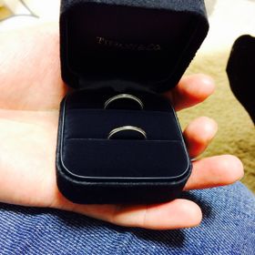 【ティファニー(Tiffany & Co.)の口コミ】 赤ちゃんのお世話のことを考えて、宝石なしの指輪を探していました。キラ…