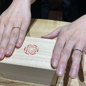 【出雲結(いずもゆい)の口コミ】 出雲の歴史や縁結びの精神が込められたブランドでの指輪で、「風結」の意…