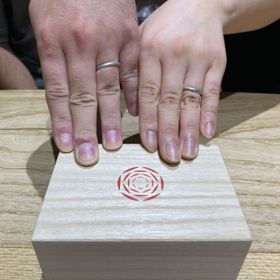 【出雲結(いずもゆい)の口コミ】 Instagramで風結の落ち着いたデザインに惹かれました。店舗で実際着用して…