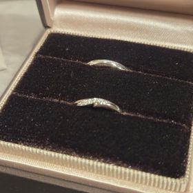 【アイプリモ(I-PRIMO)の口コミ】 職業柄派手なのはつけれないですが、シンプルめ、ダイアモンドも控えめで…