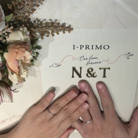 【アイプリモ(I-PRIMO)の口コミ】 指輪の意味合いが、2つのリングを並べると、それぞれの道がつながって1本…