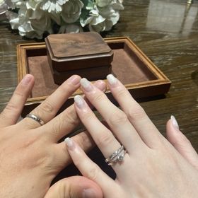 【TANZO.(鍛造指輪)の口コミ】 強さと美しさ、そしてストーリー性まで兼ね備えた特別な結婚指輪だと感じ…