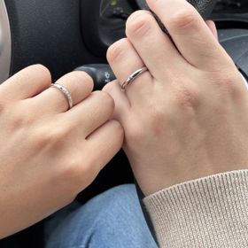 【銀座ダイヤモンドシライシの口コミ】 アノリューシリーズは、ダイヤのつける位置や種類、カラー、留め方などを…