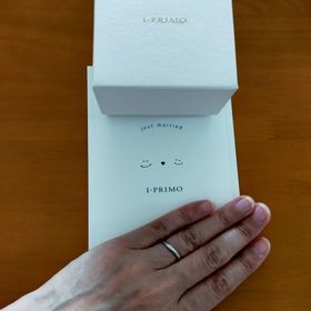 【アイプリモ(I-PRIMO)の口コミ】 お互いアルチェストというリングを選ばせていただきました。男性の指輪の…