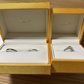 【ケイウノ ブライダル(K.UNO BRIDAL)の口コミ】 婚約指輪は一目惚れしたRibbonのデザインをそのまま購入したのですが、結…