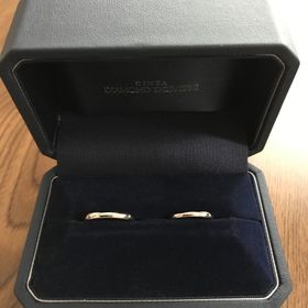 【銀座ダイヤモンドシライシの口コミ】 シンプルなデザインの指輪を探していたので、ブランドにはこだわりがなか…