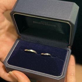 【銀座ダイヤモンドシライシの口コミ】 まず、リング・ダイヤ共に輝きがきれいです。職場で着用し始めたら、他の…