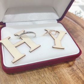 【SUEHIRO(スエヒロ)の口コミ】 私はピンクゴールド、夫はシルバー。それぞれが気に入るデザインのものを…