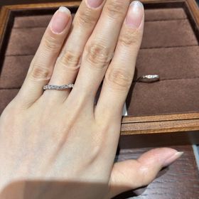【TANZO.(鍛造指輪)の口コミ】 デザインが可愛いのがいいなと思いましたが、結婚指輪はお揃いで買うので…