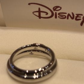 【ケイウノ ブライダル(K.UNO BRIDAL)の口コミ】 異素材（プラチナの指輪に一部ピンクゴールドを入れる）を入れるおしゃれ…