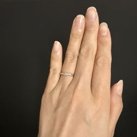 【銀座ダイヤモンドシライシの口コミ】 まず付け心地が抜群に良いです！丸みがあり、長時間つけていても気になら…