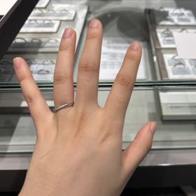 【アイプリモ(I-PRIMO)の口コミ】 指輪の決め手は、自分達に合っているか、違和感がないか、つけていて気持…