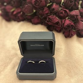 【銀座ダイヤモンドシライシの口コミ】 ダイヤモンドがいっぱいで本当にかわいいです！ダイヤは婚約指輪のように…