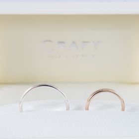 【CRAFY(クラフィ)の口コミ】 ２人でオリジナルの指輪を低価格で作れたのが良かった。
指輪の素材もお互…
