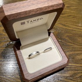 【TANZO.(鍛造指輪)の口コミ】 自分の好きなデザインで、かつパートナーとお揃い感もあるデザインを探し…