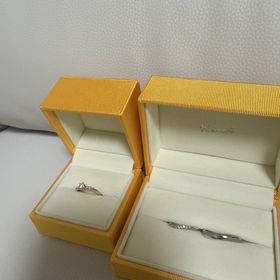 【ケイウノ ブライダル(K.UNO BRIDAL)の口コミ】 リングの素材を選べるのでカラーなども3種類くらいから選べて良かったです…