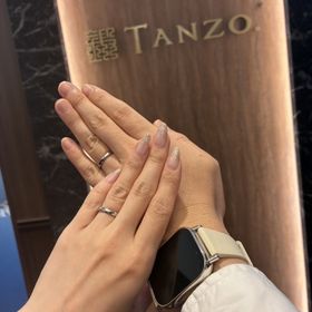 【TANZO.(鍛造指輪)の口コミ】 シンプルなデザインでありながらも高級感のある光沢があるので普段使いに…