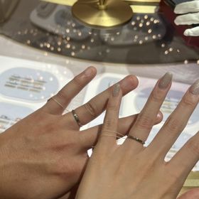 【カルティエ(Cartier)の口コミ】 ダムールのネックレスを着用していることもあり、リングもお揃いというこ…