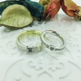 【Antille(アンティール)】の口コミ あまりみないハートのダイヤをメインにキラキラ華やかな他に見ないかわいい...