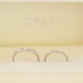 【CRAFY(クラフィ)の口コミ】 2人で既製品ではなく唯一無二の指輪を作ることができました。オリジナルの…