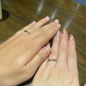 【TANZO.(鍛造指輪)の口コミ】 丈夫だし付け心地が良くて最高です！
私たちはずっと付け続けていたいので…