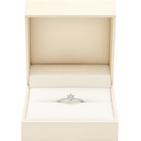 【1122 iifuufu bridal(いい夫婦ブライダル)の口コミ】 プロポーズ用に購入しました！彼女の華奢な指に似合うか心配でしたが、シ…