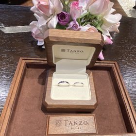 【TANZO.(鍛造指輪)の口コミ】 指輪のデザインはHPを拝見したところ、気に入ったデザインがあったため、…