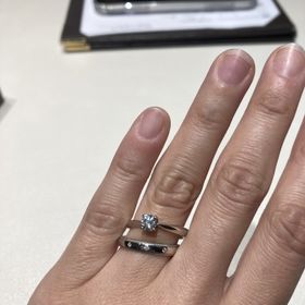 【アイプリモ(I-PRIMO)の口コミ】 他店の外資系ブランドでミルグレインを試着し良かったためこちらの店舗で…