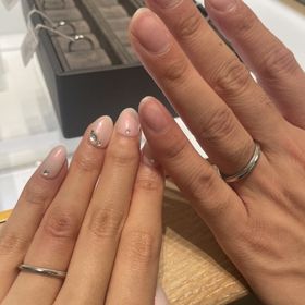 【ティファニー(Tiffany & Co.)の口コミ】 男性用と全く同じデザインにしたいと思った時、やはりダイヤがないデザイ…