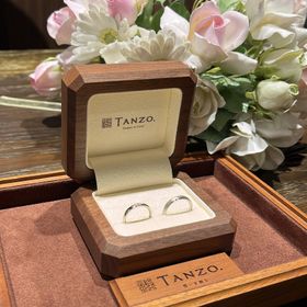 【TANZO.(鍛造指輪)の口コミ】 おそろいで艶消しのデザインを入れました！自分がこだわりたいところと、…