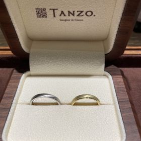 【TANZO.(鍛造指輪)の口コミ】 鍛造仕上げなので強度がしっかりしている！シンプルなデザインで着け心地…