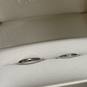 【CRAFY(クラフィ)の口コミ】 自分たちで指輪を作りたくてお店を選びました。シンプルでつけやすい指輪…