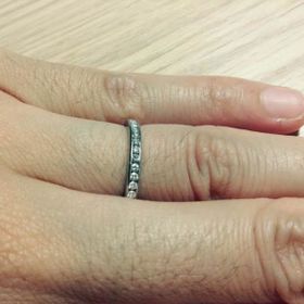 【ティファニー(Tiffany & Co.)の口コミ】 内側と外側でシンプルさ豪華さを選ぶ事ができるので、時と場所によって使…