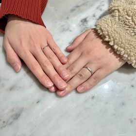 【BONDS(ボンズ)】の口コミ 指輪のデザインはシンプルだけど可愛くもあり綺麗なものを選んでいた。最初...