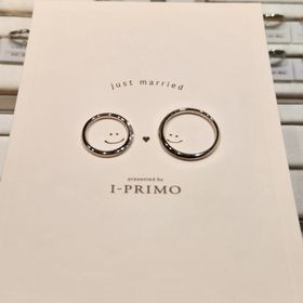 【アイプリモ(I-PRIMO)の口コミ】 指輪のデザインはウエーブのついてるものを、選びました。シンプルですが…