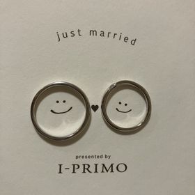【アイプリモ(I-PRIMO)の口コミ】 シンプルなデザインの中で、控えめなダイヤがキラッと目を引いて綺麗です…