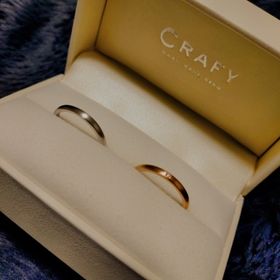 【CRAFY(クラフィ)の口コミ】 お互い指輪にこだわりがなかったため、ブランド品より作って唯一無二のも…