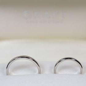 【CRAFY(クラフィ)の口コミ】 プラチナで作成出来て、シンプルかつ美しい曲線で仕上げてくださるので、…