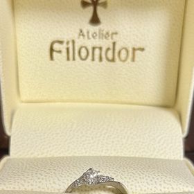 【HISTOIRE de Filondor】の口コミ フレームデザインを自分で選び、世界に一つだけの指輪を作っていただきまし...