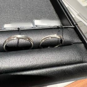 【エクセルコダイヤモンド(EXELCO DIAMOND)の口コミ】 彼が部分でいいから個性を出したい、くすみ加工いいかも！と気に入って試…