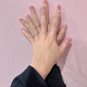 【insembre(インセンブレ)の口コミ】 夫がアレルギーのため、アレルギーに対応している指輪を選びました。シン…