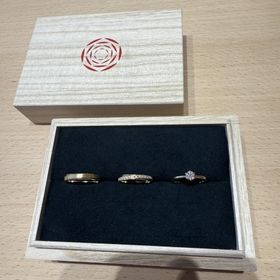 【出雲結(いずもゆい)の口コミ】 婚約指輪はシンプルがよく、大きなダイヤモンド１つでも印象のあるデザイ…