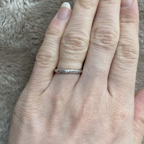 【ケイウノ ブライダル(K.UNO BRIDAL)の口コミ】 シンプルなものを求めている方にはおすすめです。着け心地がすごくいいで…