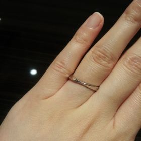 【JEWELRY  KAMATA(ジュエリーかまた)の口コミ】 一見シンプルすぎてどうなのかなぁ…と思ったんですが、逆甲でライ…