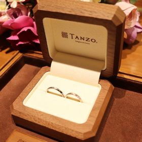 【TANZO.(鍛造指輪)のクチコミ】多彩な表面加工を用いて和風なデザインを入れたものができ、とても満足し…