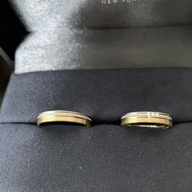 【ラザール ダイヤモンド(LAZARE DIAMOND)の口コミ】 肌の色が、黄色みなので、ゴールドとプラチナのコンビネーションに、こだ…