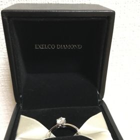 【エクセルコダイヤモンド(EXELCO DIAMOND)の口コミ】 ダイヤモンドが綺麗。店舗内装は他店のように照明で輝きを魅せようとせず…