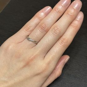 【ケイウノ ブライダル(K.UNO BRIDAL)の口コミ】 私はFlulia、彼はDue Auroreにして、お互いの好みも大事にしつつ、全くペ…